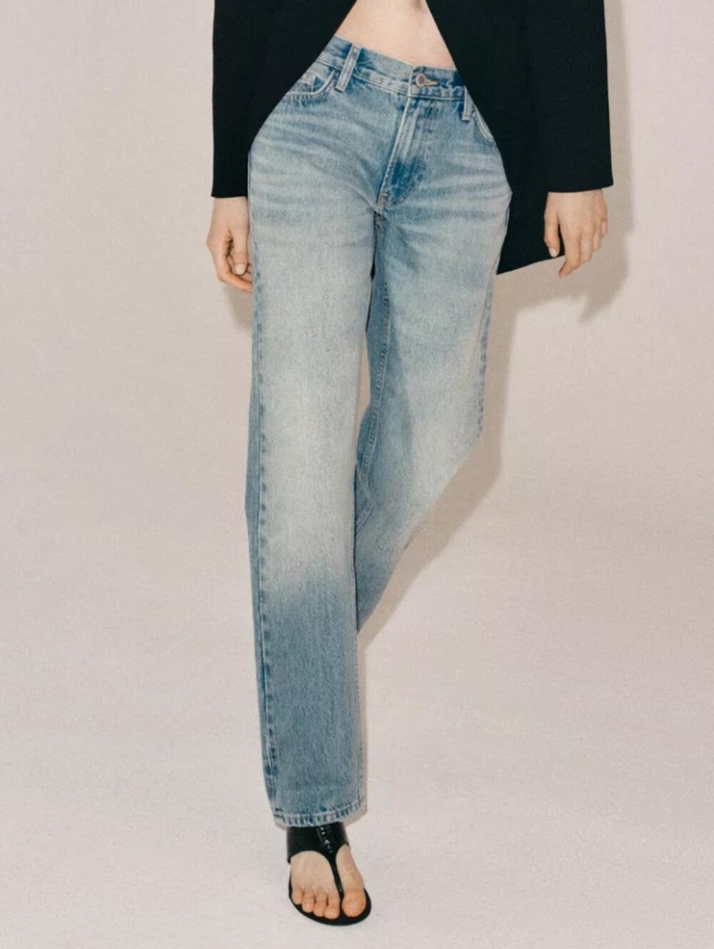 Zara Low Rise Slim Leg Jeans